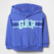 GAP Logolu Erkek Bebek Relaxed Fleece S-Shirt Mavi