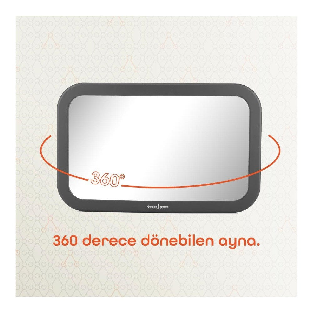 Gezenbebe Arka Koltuk Bebek Aynası
