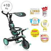 Globber Bisiklet Explorer 4 in 1 Mint Yeşili 10 Ay +