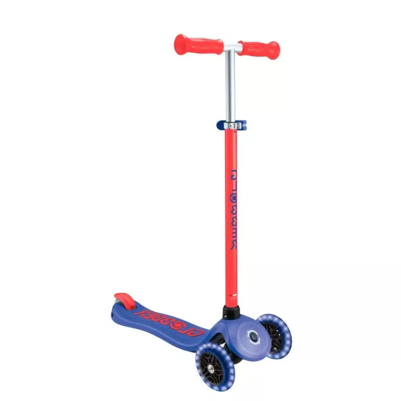 Globber Primo Plus Işıklı Scooter - Neon Mavi