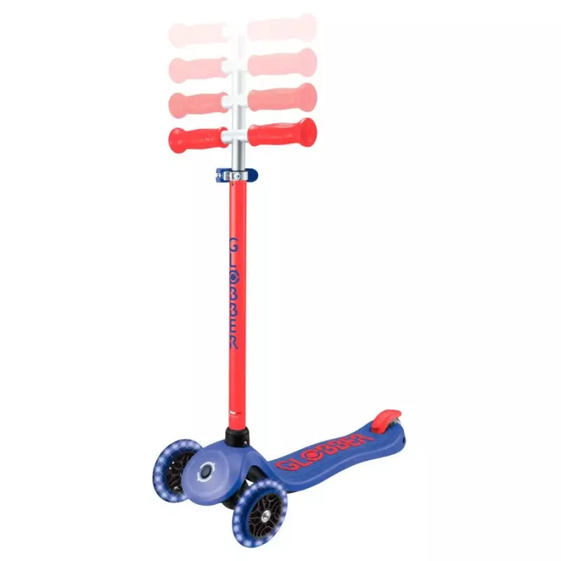 Globber Primo Plus Işıklı Scooter - Neon Mavi