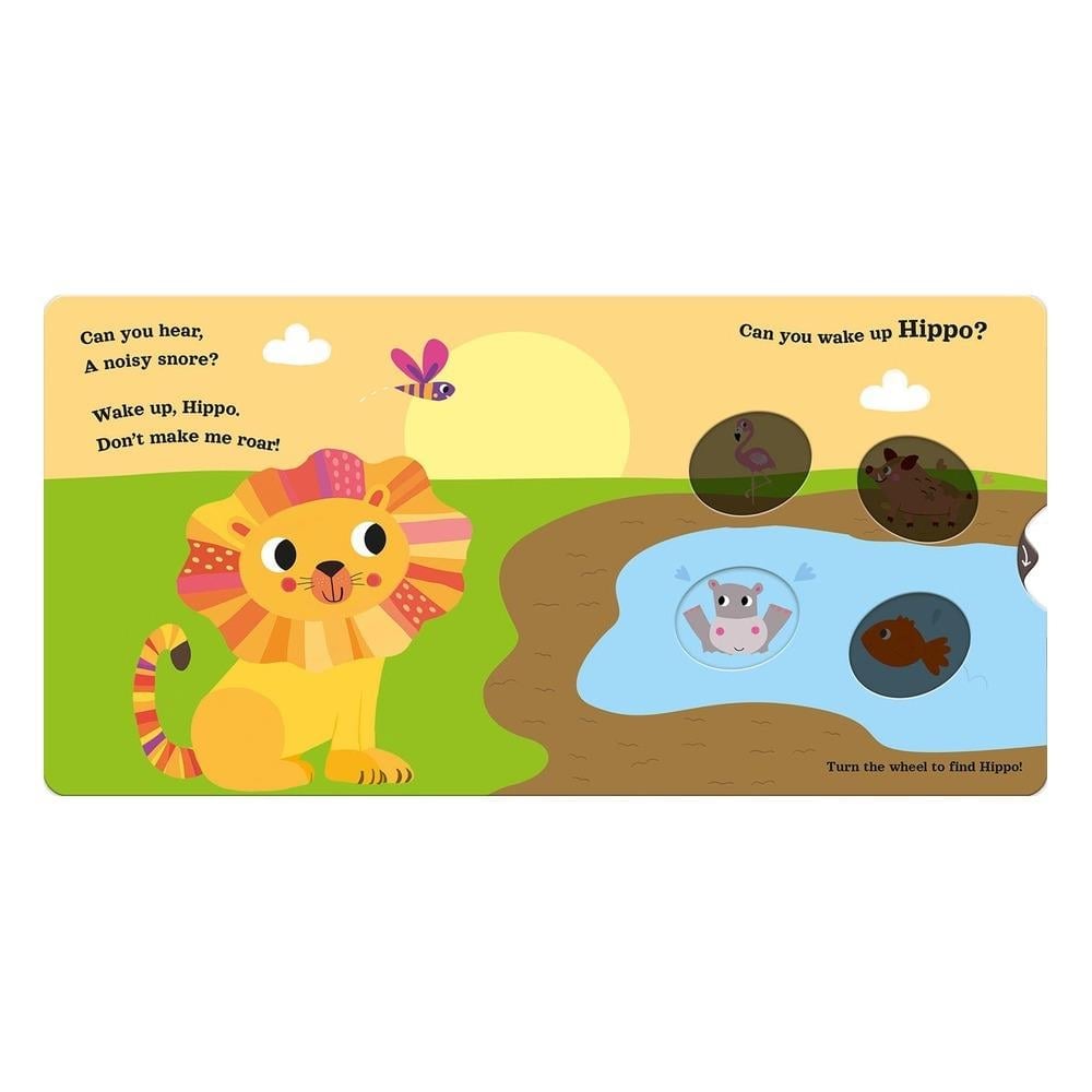 Good Morning Lion - Magic Wheel Book