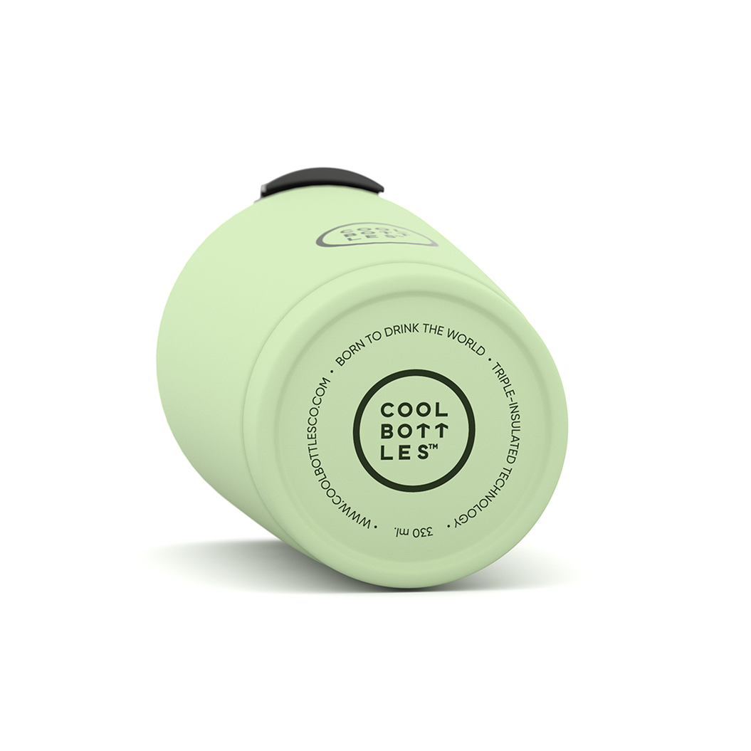 Cool Bottles Paslanmaz Çelik Bardak - The Tumbler Pastel Green 330ml