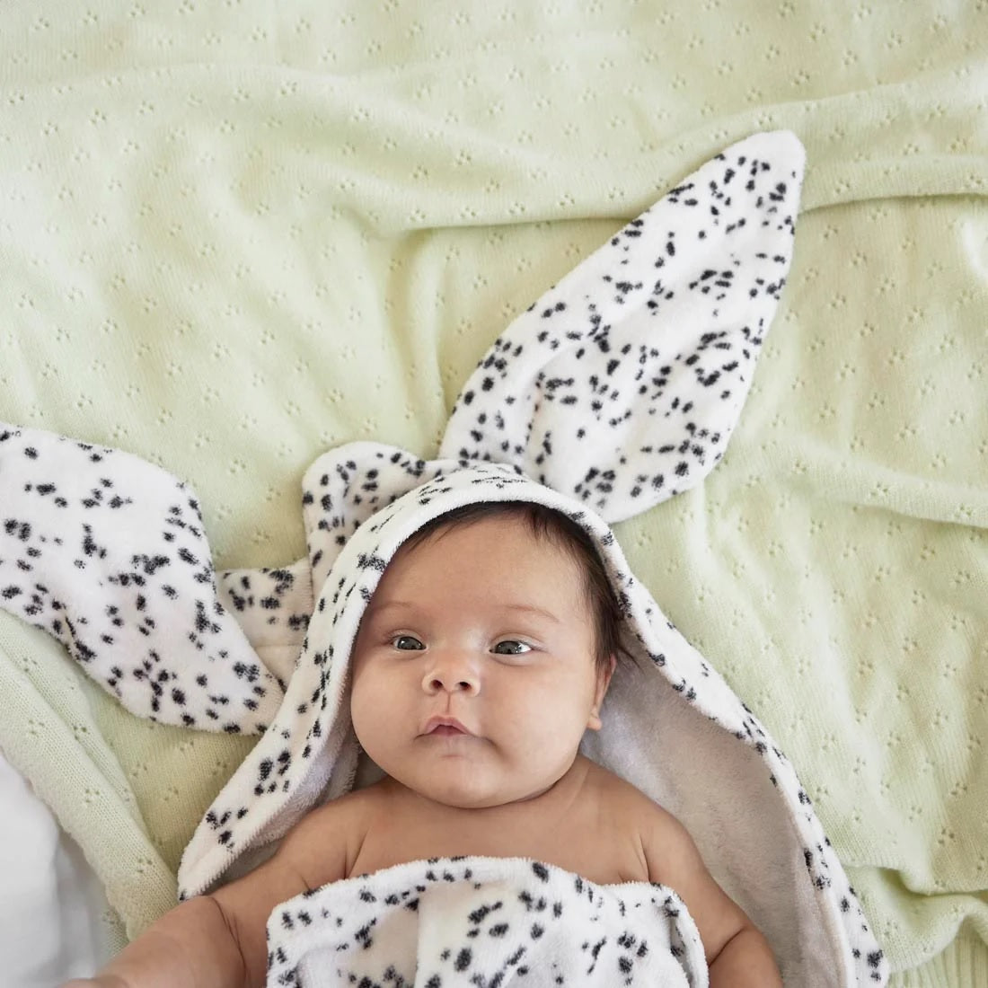 Elodie Details Kapüşonlu Havlu Dalmatian Dots - Havlu Bornoz - Görsel 2