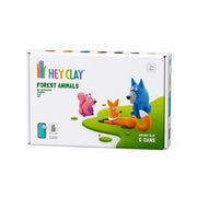 Hey Clay Yaratıcı Kil Seti - Wolf, Fox, Squirrel