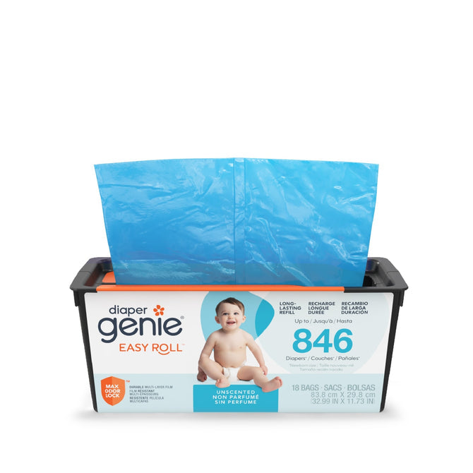 Diaper Genie Yedek Poşet 18'li - Easy Roll