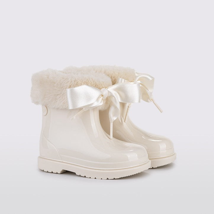 Igor Çocuk Yağmur Botu Bimbi Soft Nacar Krem