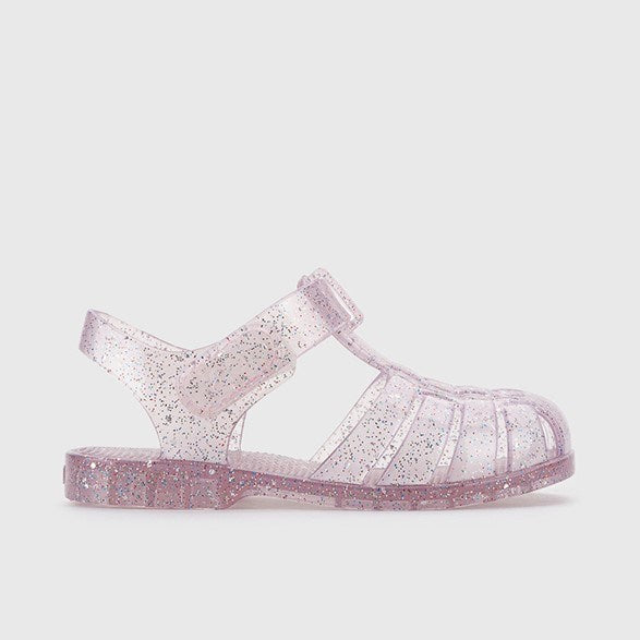 igor Yazlık Çocuk Sandaleti Clasica Cristal Multi Glitter Pembe