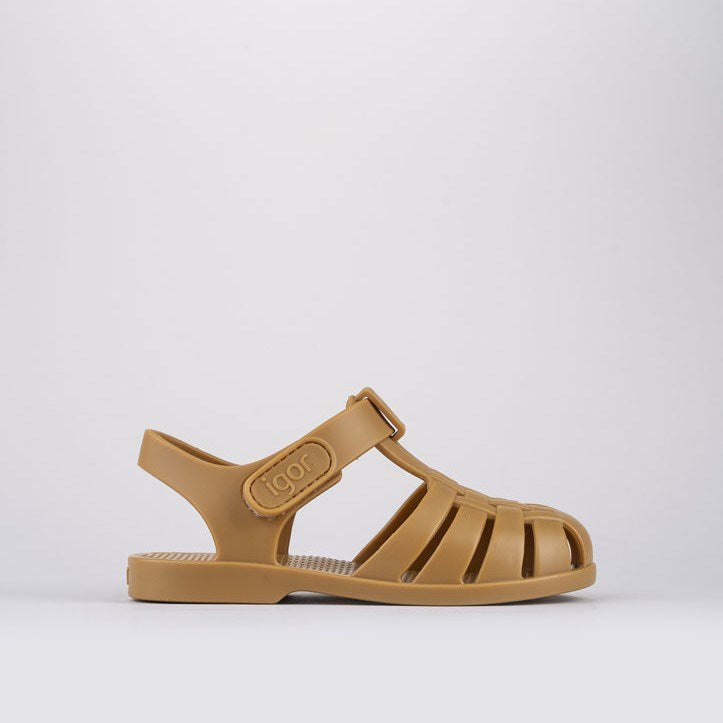 igor Yazlık Çocuk Sandaleti Clasica Velcro - Mustard Hardal