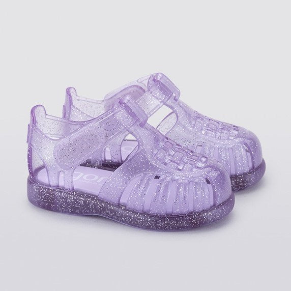 İgor Yazlık Çocuk Sandaleti Tobby Gloss - Lilac Glitter Lila
