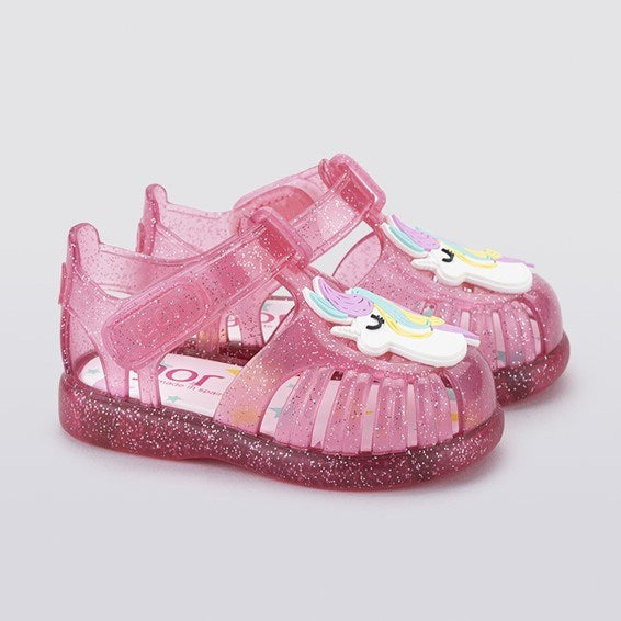 İgor Yazlık Çocuk Sandaleti Tobby Gloss Unicornio Fucsıa Glıtter Fuşya