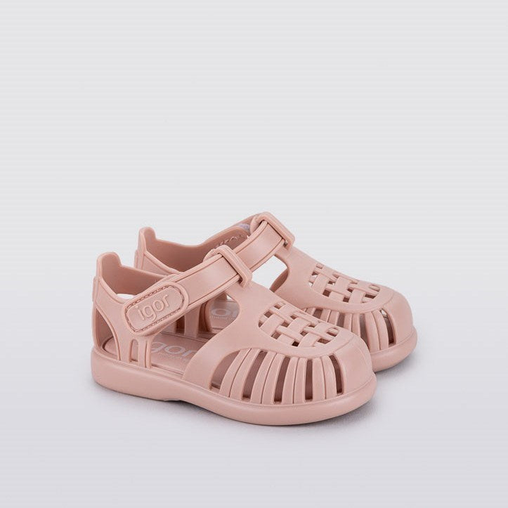 İgor Yazlık Çocuk Sandaleti Tobby Solid - Nude Pembe