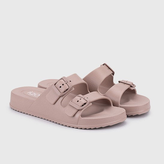 igor Yazlık Kadın Terlik Habana- Rosa Pink Krem