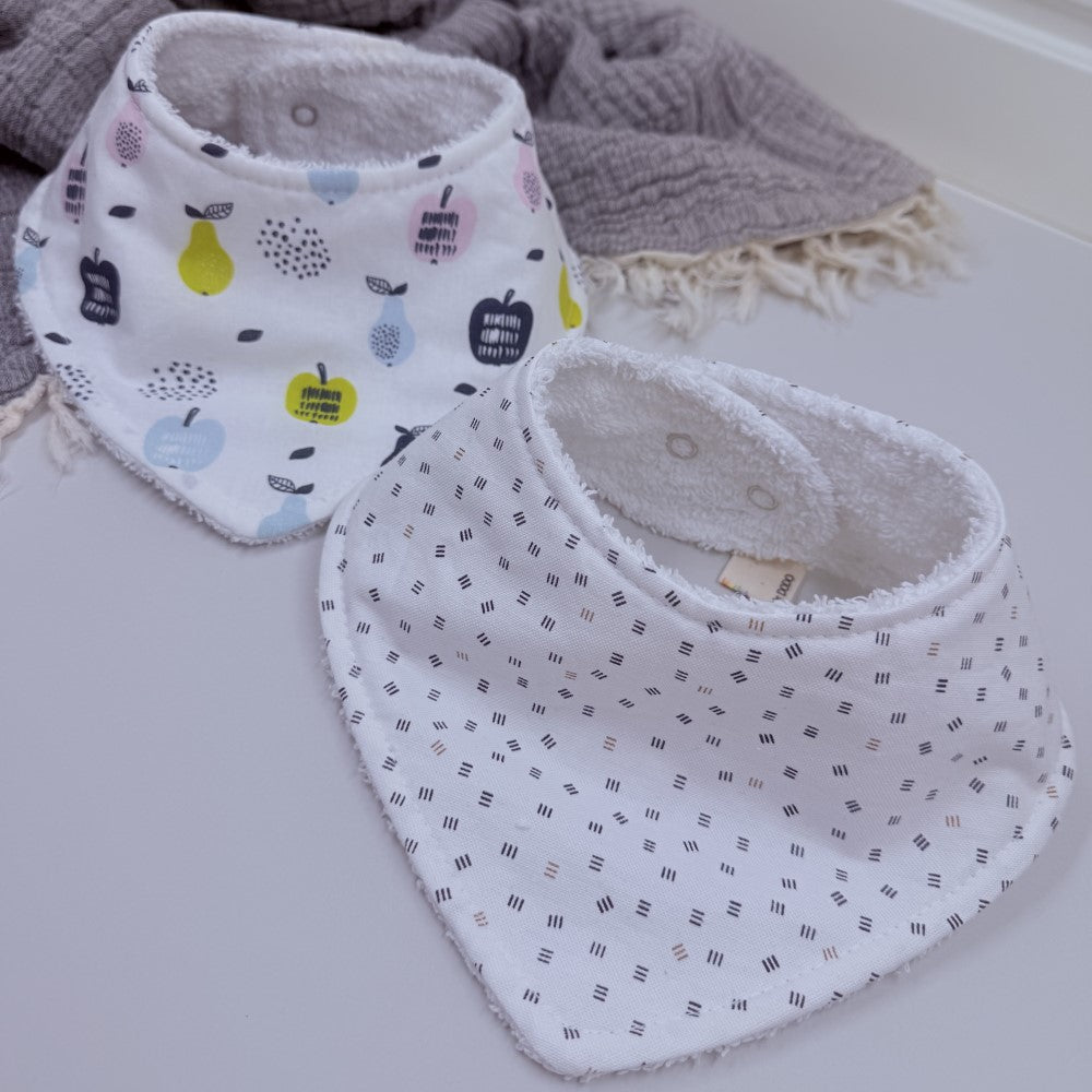 Le Petit Dodo Fruits ve Nilo Bebek Salya Önlüğü