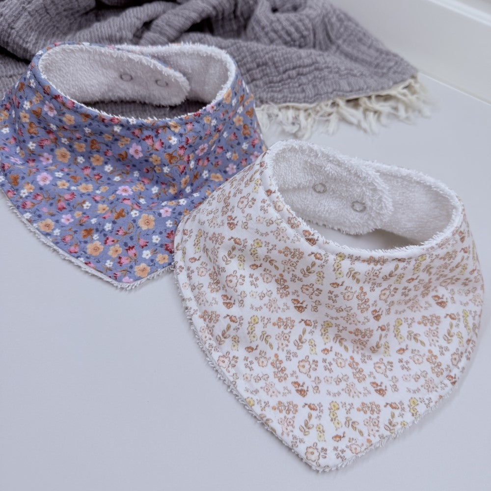 Le Petit Dodo Fleur ve Claire Bebek Salya Önlüğü