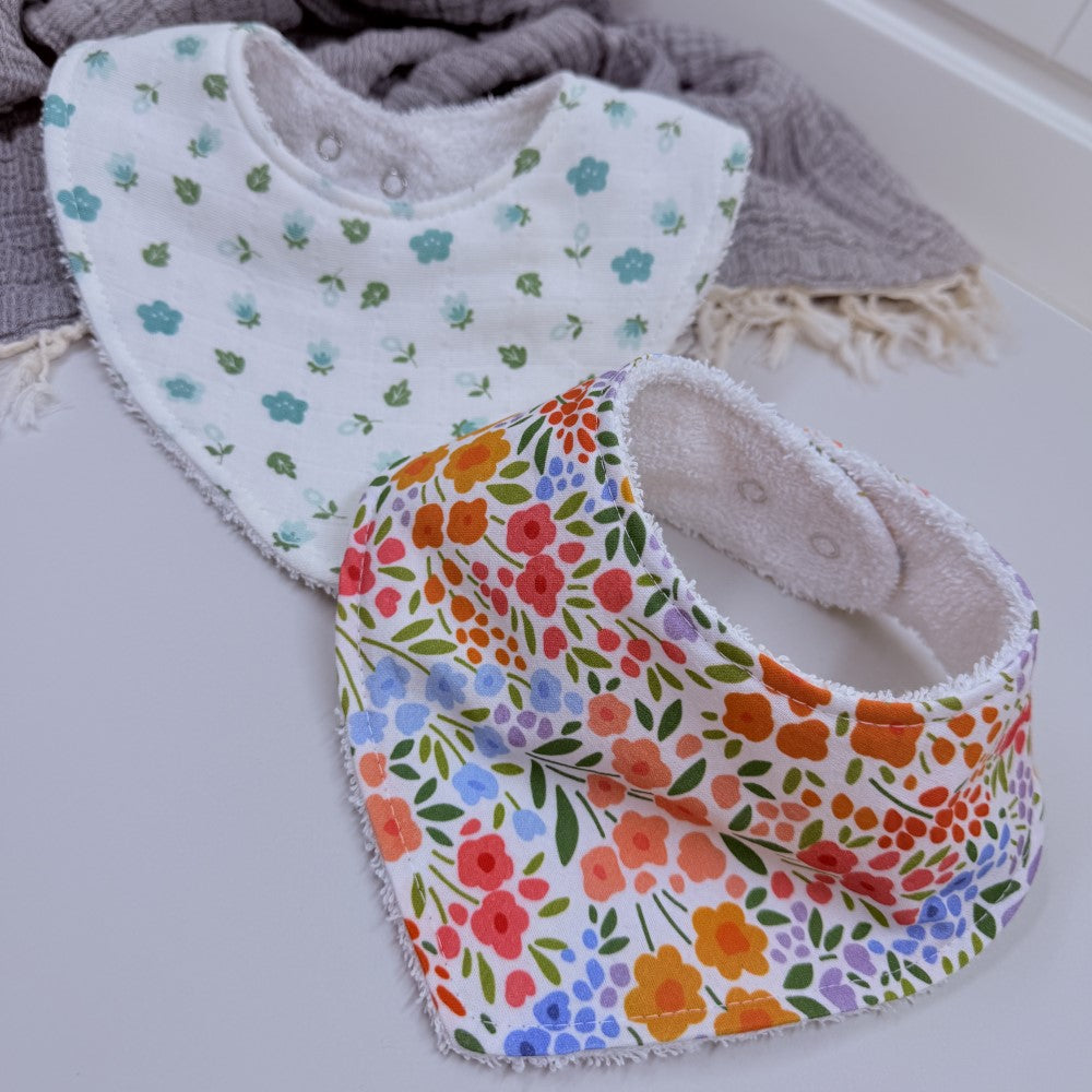 Le Petit Dodo Green Mama Önlüğü Spring Salya Önlüğü