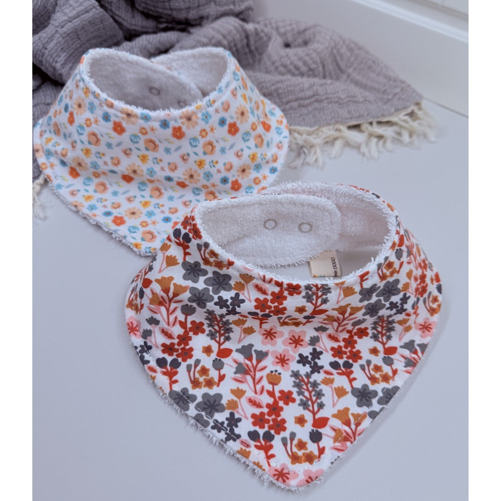 Le Petit Dodo Luiza ve Charlotte Bebek Salya Önlüğü