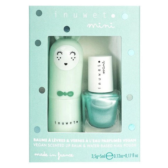 Inuwet Aqua Lip Balm ve Oje 2'li Set