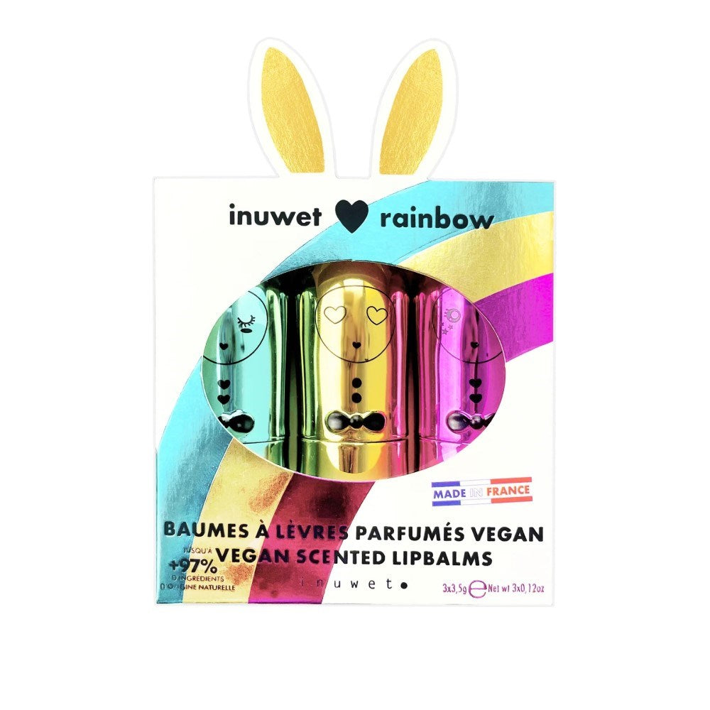 Inuwet Dudak Koruyucu Lip Balm Chloe 3'lü Set
