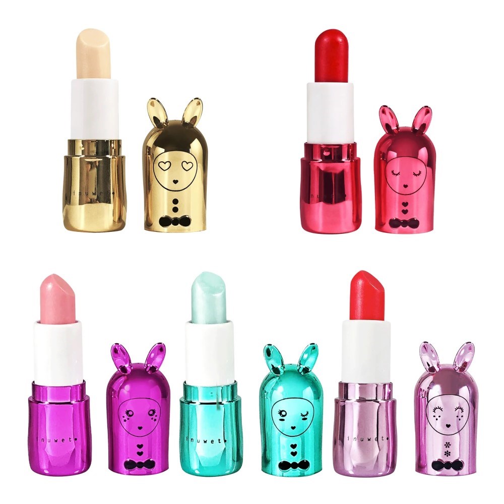 Inuwet Dudak Koruyucu Metal 5'li Lip Balm Seti