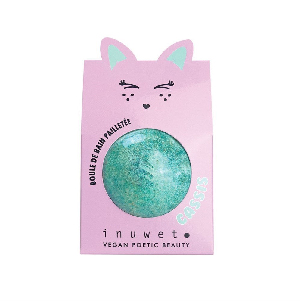 Inuwet Glitter Turkuaz Banyo Bombası