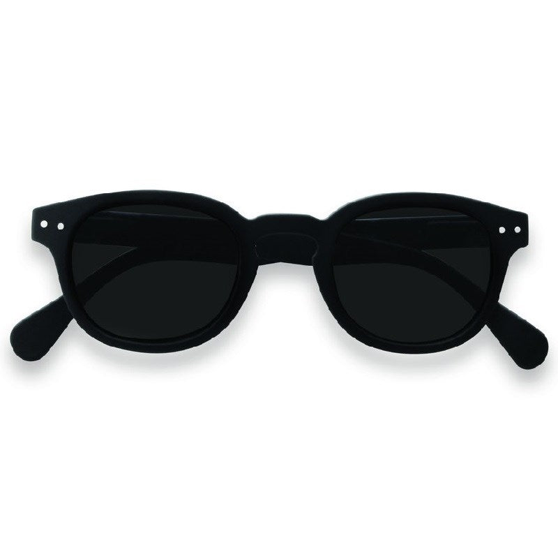 Izipizi Junior Güneş Gözlüğü - SunC Black Soft Grey Lenses ( 5-10 Yaş ) STD
