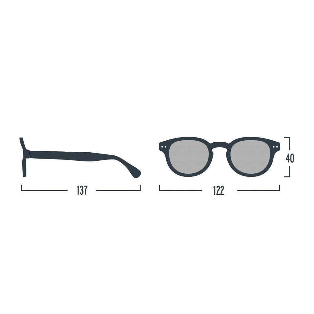 Izipizi Junior Güneş Gözlüğü - SunC Blue Tortoise Grey Lenses ( 5-10 Yaş ) STD