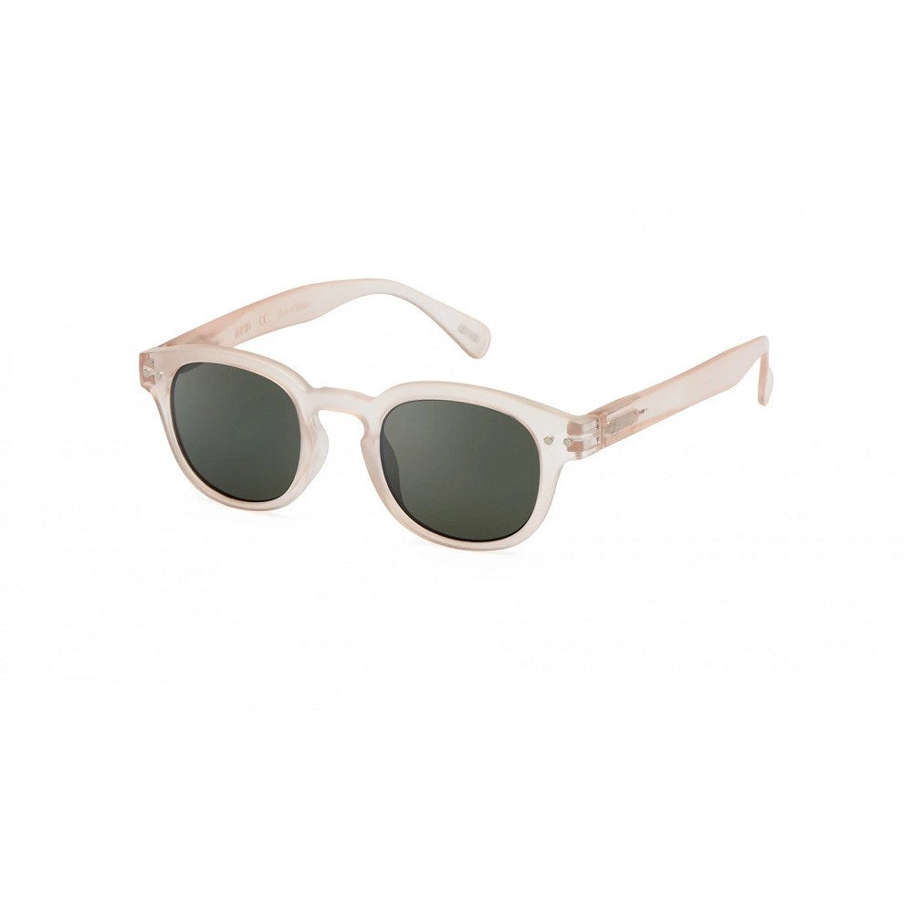 Izipizi Junior Güneş Gözlüğü - SunC Rose Quartz Silver Mirror Mineral Green Lenses ( 5-10 Yaş )