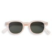 Izipizi Junior Güneş Gözlüğü - SunC Rose Quartz Silver Mirror Mineral Green Lenses ( 5-10 Yaş )