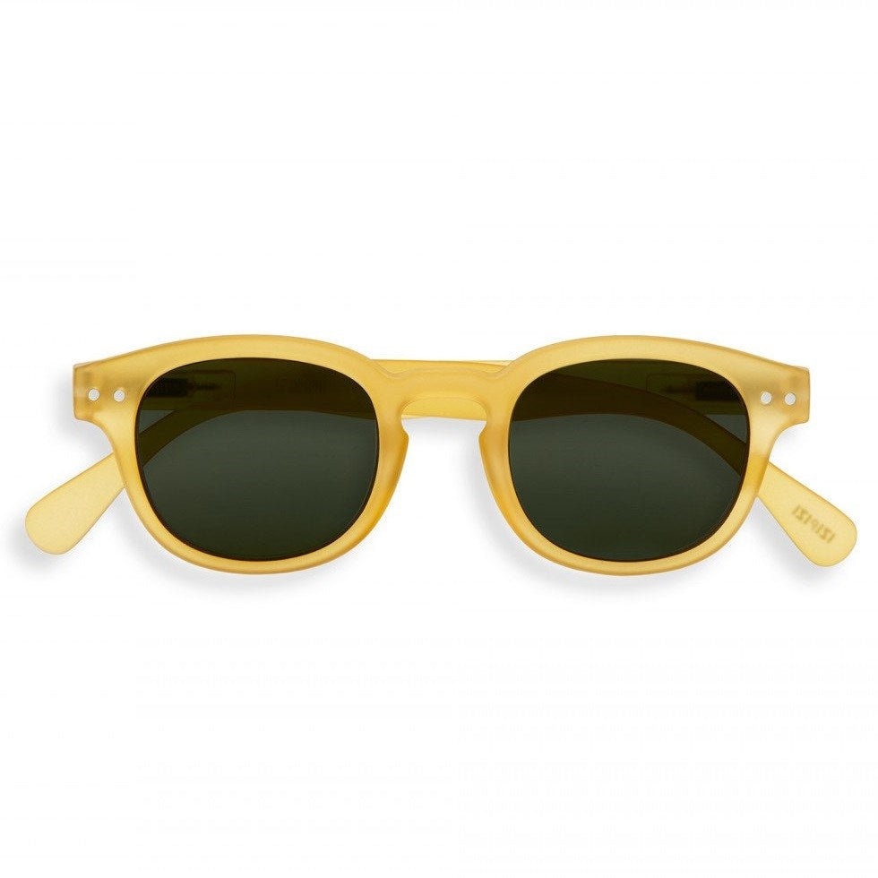 Izipizi Junior Güneş Gözlüğü - SunC Yellow Honey Green Lenses ( 5-10 Yaş ) STD