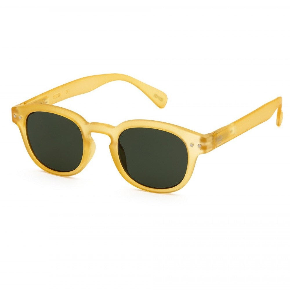 Izipizi Junior Güneş Gözlüğü - SunC Yellow Honey Green Lenses ( 5-10 Yaş ) STD