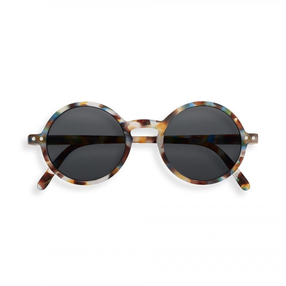 Izipizi Junior Güneş Gözlüğü - SunG Blue Tortoise Grey Lenses ( 5-10 Yaş )