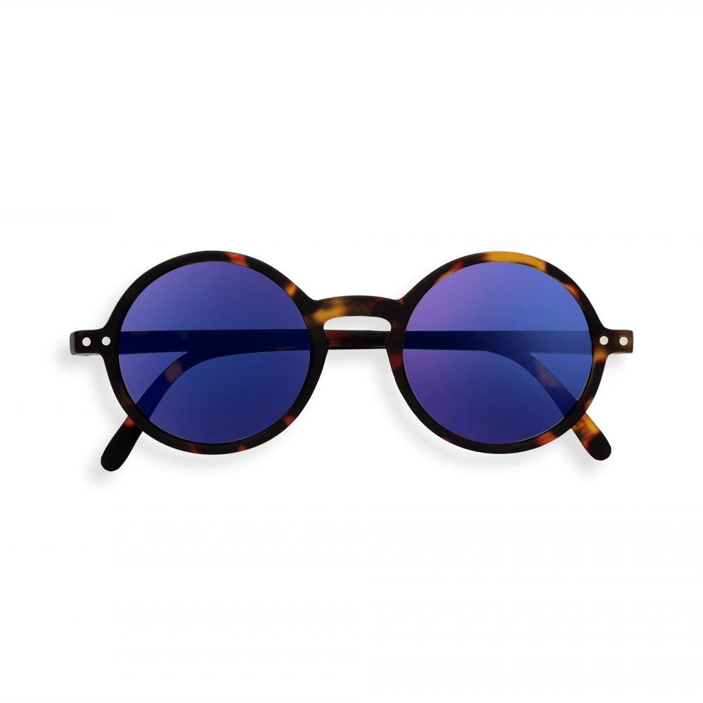 Izipizi Junior Güneş Gözlüğü - SunG Tortoise Blue Mirror Lenses ( 5-10 Yaş )