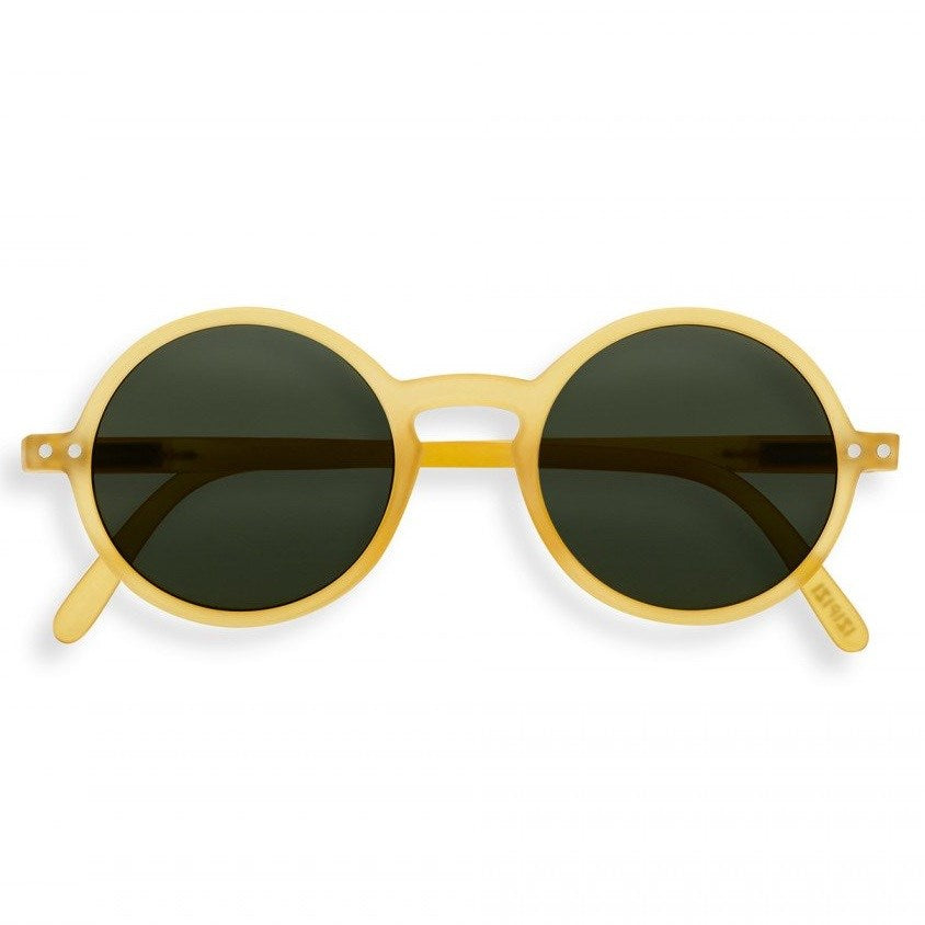 Izipizi Junior Güneş Gözlüğü - SunG Yellow Honey Green Lenses ( 5-10 Yaş ) STD