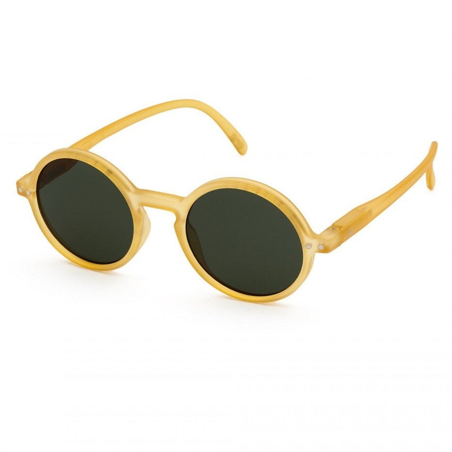 Izipizi Junior Güneş Gözlüğü - SunG Yellow Honey Green Lenses ( 5-10 Yaş ) STD