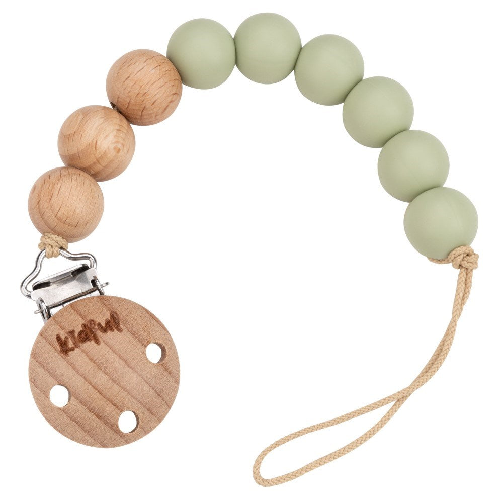 Kidful Bebek Emzik Askısı Aloe Yeşil