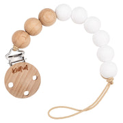 Kidful Bebek Emzik Askısı Snow Beyaz