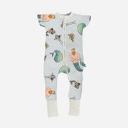 Kidzee Patikli Uyku Tulumu 0.5 Tog  Mermaid Zee-Suit Açık Mavi