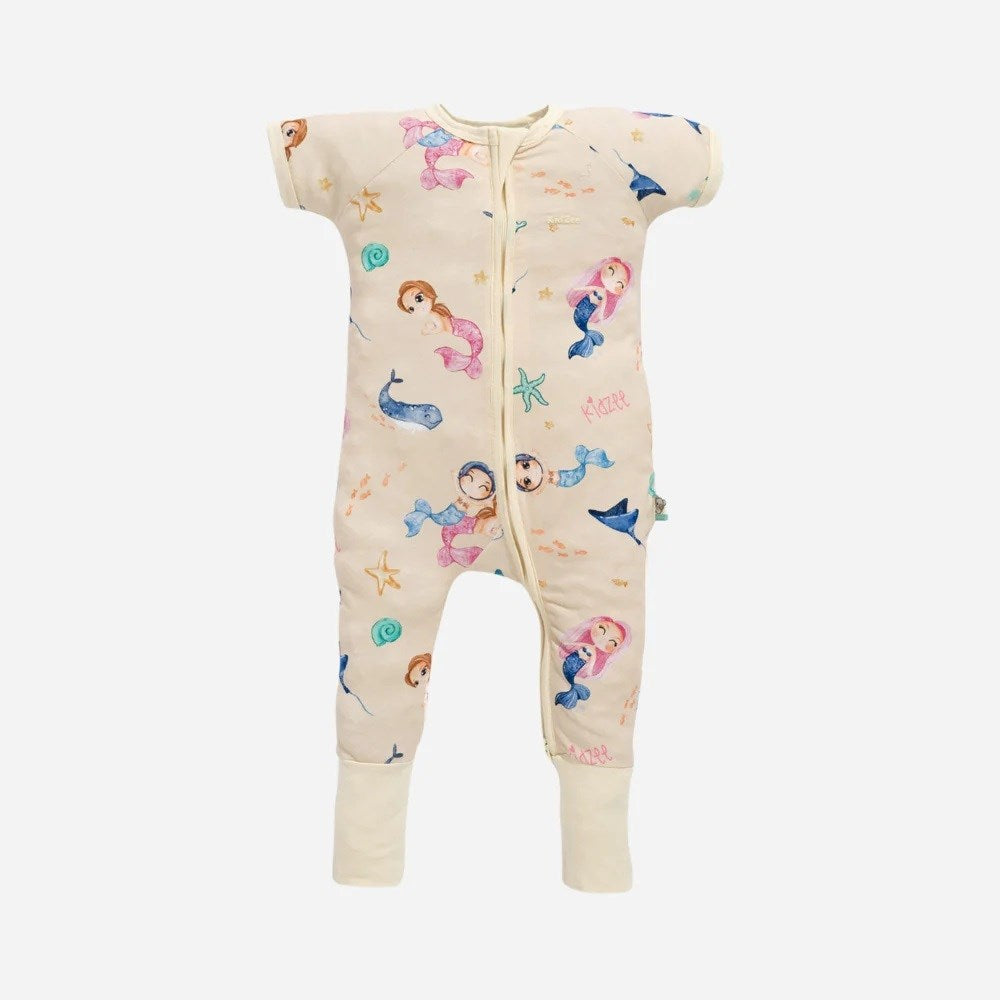 Kidzee Patikli Uyku Tulumu 0.5 Tog  Mermaid Zee-Suit Ekru