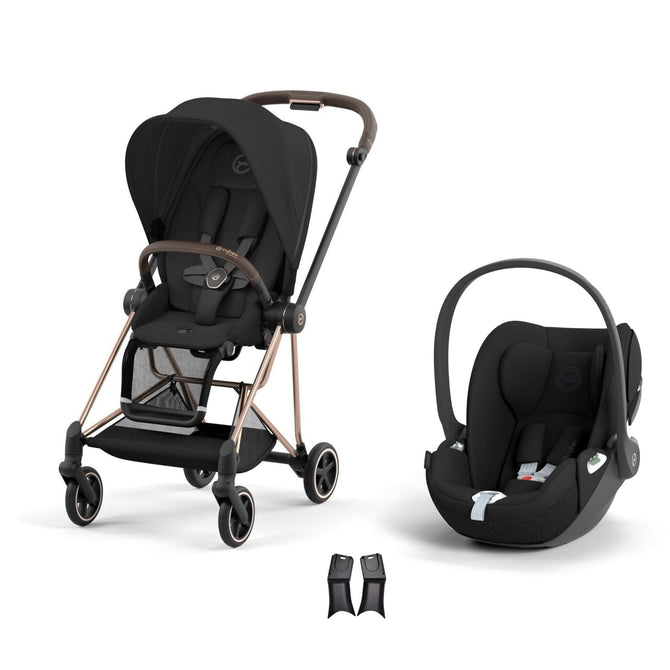 Cybex Mios Travel Sistem | Rosegold Sephia Black & Cloud T Sephia Black