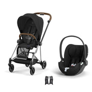 Cybex Mios Travel Sistem | Chrome Brown Sephia Black & Cloud T Sephia Black