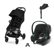 Cybex Beezy Travel Sistem | Magic Black & Aton B2 Bazalı Volcano Black