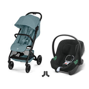 Cybex Beezy Travel Sistem | Stormy Blue & Aton Volcano Black