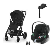 Cybex Balios S Lux Travel Sistem | Black Moon Black & Aton B2 Bazalı Volcano Black