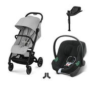 Cybex Beezy Travel Sistem | Fog Grey & Aton B2 Bazalı Volcano Black