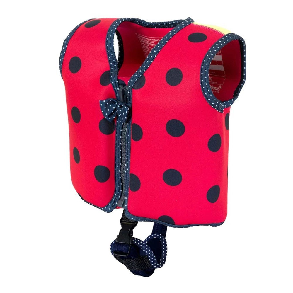 Konfidence Yüzme Yeleği Ladybird Polka Kırmızı