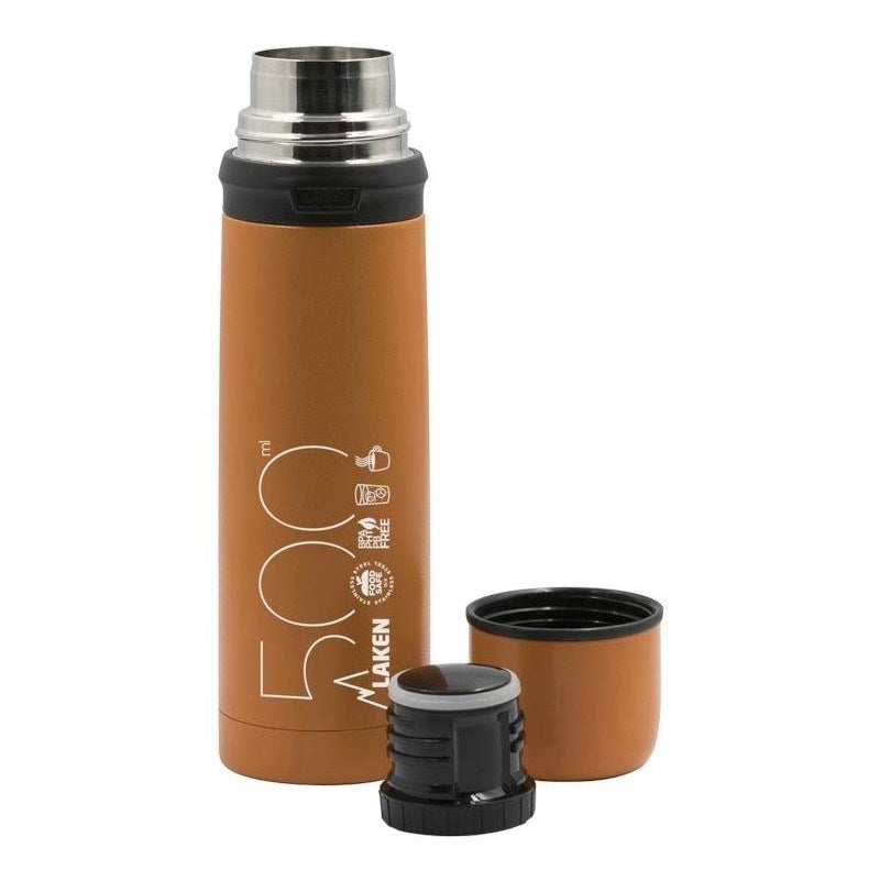 Laken 18/8 Çelik Baverages Termos 0.50 L Turuncu