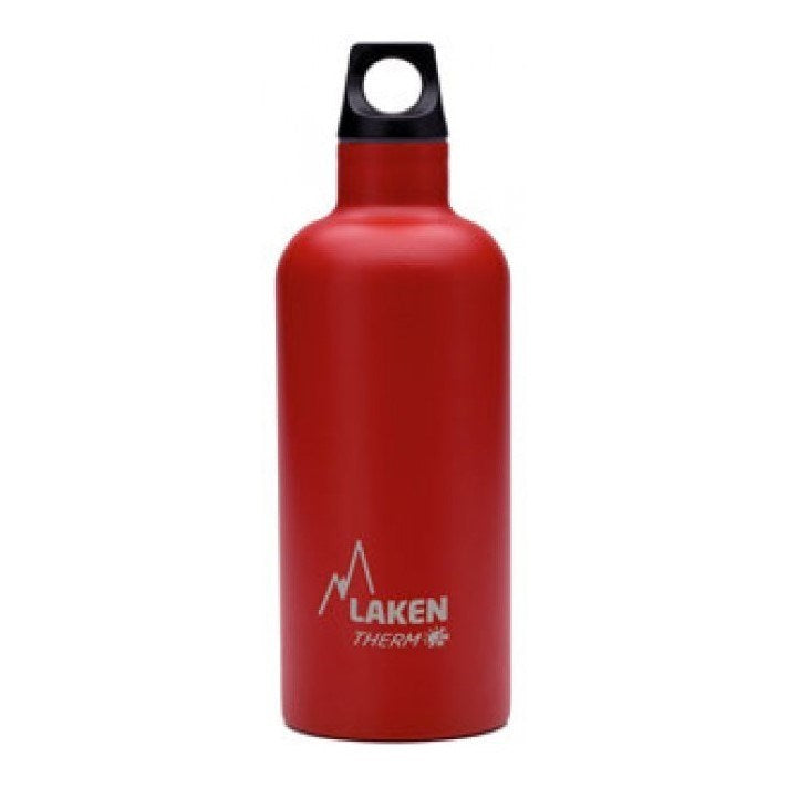Laken Çelik 18/8 Futura Termos Şişe 0,50L - Kırmızı