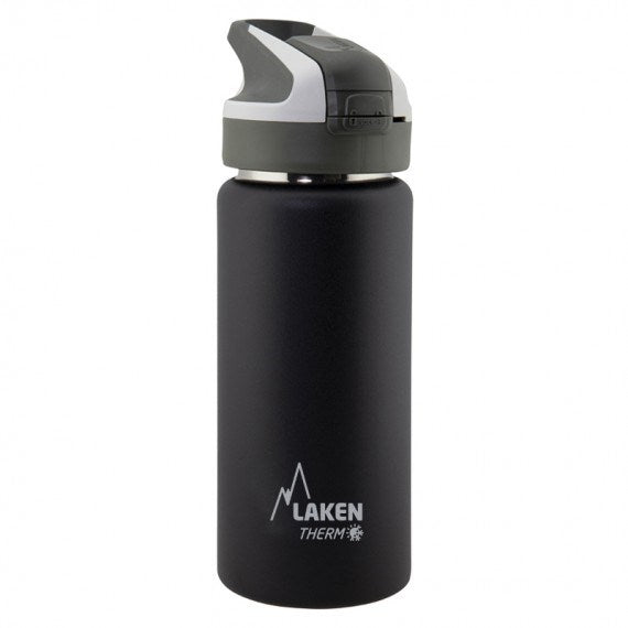 Laken Paslanmaz Çelik Termo Şişe Summit 0,50 L Black