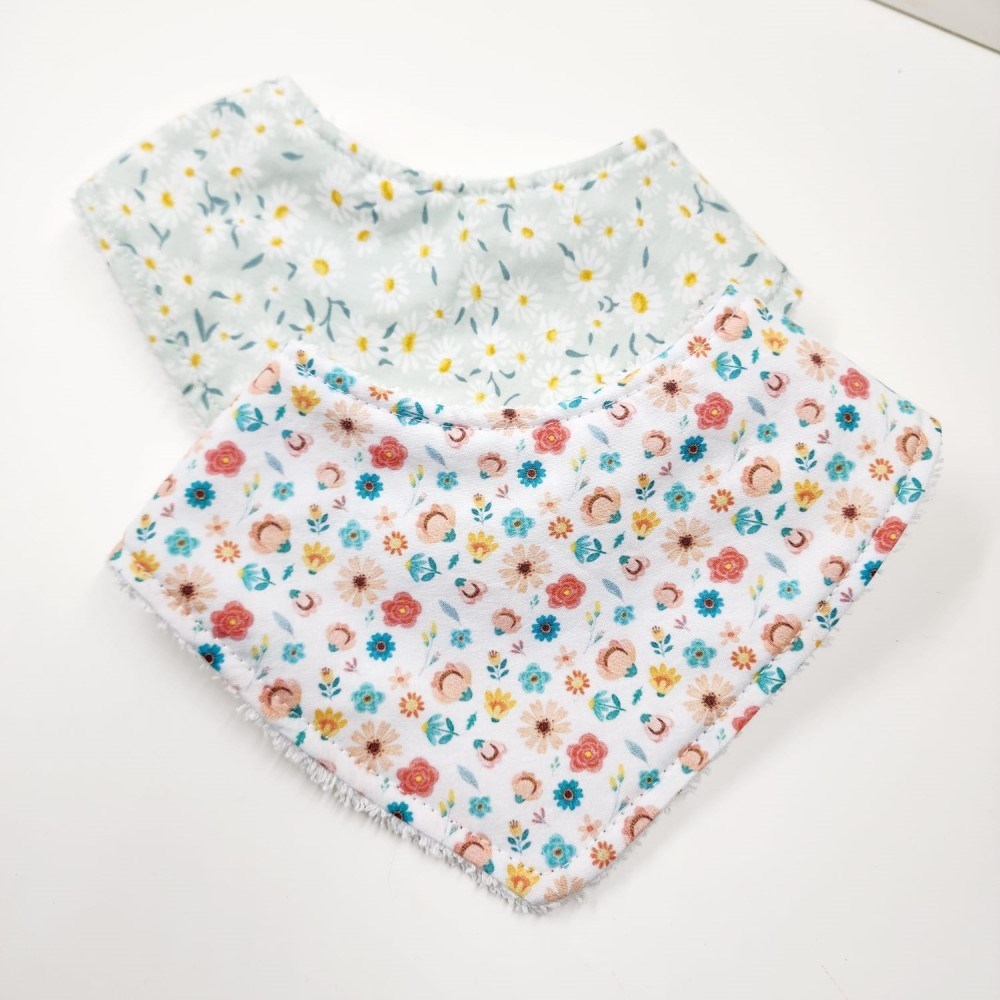 Le Petit Dodo Fular+ Salya Önlük 2'li Set Luiza Papatya